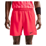 Men's Court Dri-FIT Victory 7 Inch Tennis Short,Apparel,Nike,635 Bright Crimson/Black,XS,Tennis Express,FD5380-635