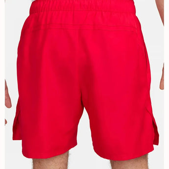Men's Dri-Fit Victory 7 Inch Tennis Shorts-Apparel-Nike-FD5380-B-Red1-Tennis Express