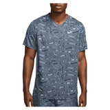 Men's Dri-Fit Victory Tennis Top, Nike, 493_ASHEN_SLATE/WHT, Tennis Express, FD5392-U24-493-ASHEN-SLATE-WHT-1