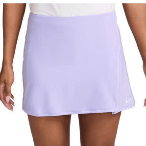 Women's Dri-FIT Victory 13 Inch Straight Tennis Skort Purple Pulse and White, Nike, Purple Pulse/White, Tennis Express, FD5574-580H26-PURPLE-PULSE-WHITE-1