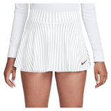 Women's Dri-Fit Victory Tennis Skort, Nike, 100_WHITE/BLACK, Tennis Express, FD5582-S24-100-WHITE-BLACK-1