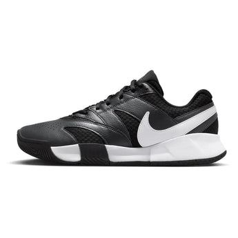 Juniors' Court Lite 4 Tennis Shoes Black and White-Footwear-Nike-FD6574-001JRS24-Tennis Express