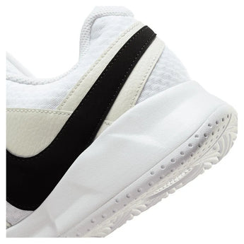 Juniors' Court Lite 4 Tennis Shoes White and Black-Footwear-Nike-FD6574-100S24-52-7-[Sku]-Tennis Express