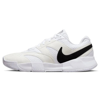 Men's Court Lite 4 Tennis Shoes White and Black-Footwear-Nike-FD6574-100S242-Tennis Express