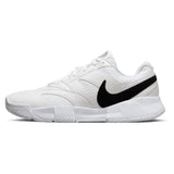 Juniors' Court Lite 4 Tennis Shoes White and Black-Footwear-Nike-FD6574-100_3-2-[Sku]-Tennis Express