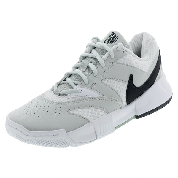 Men's Court Lite 4 Tennis Shoes White and Steam