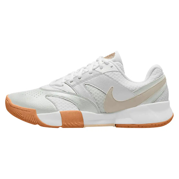 Men's Court Lite 4 Tennis Shoes White and Lt Orewood Brown,Footwear,Nike,White/Lt Orewood Brown,6,Tennis Express,FD6574-111F26-t