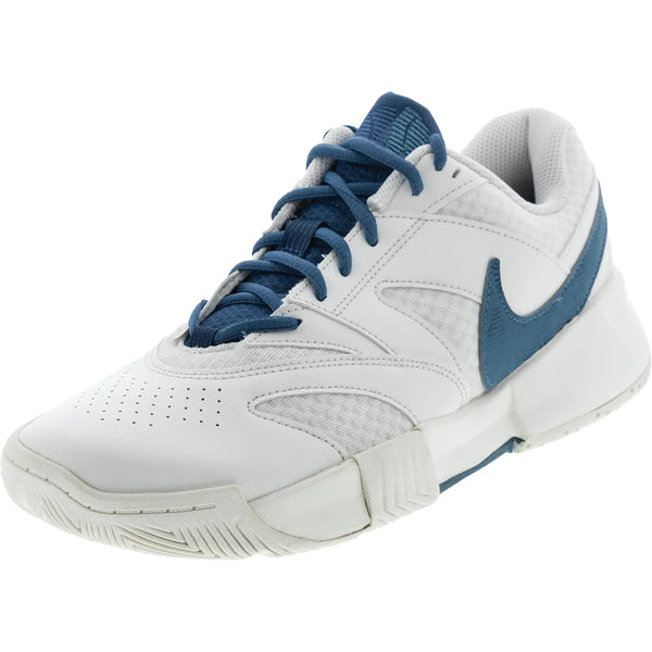 Men's Court Lite 4 Tennis Shoes Sail and Smokey Blue, Nike, Sail/Smokey Blue, Tennis Express, FD6574-121H26-SAIL-SMOKEY-BLUE-2