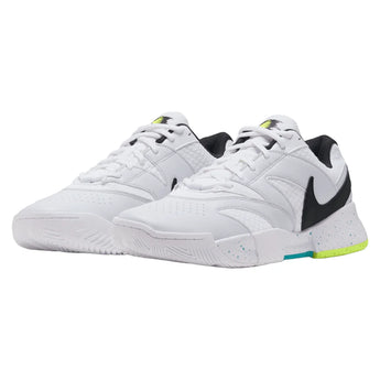 Men's Court Lite 4 Tennis Shoes White and Volt, Nike, White/Volt, Tennis Express, FD6574-125H26-WHITE-VOLT-1
