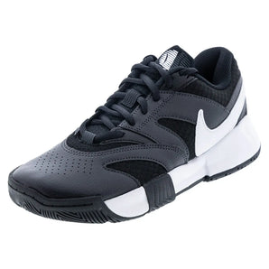 Women's Court Lite 4 Tennis Shoes Black and White-Footwear-Nike-FD6575-001Bcopy-600270Tennis Express