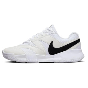 Women's Court Lite 4 Tennis Shoes White and Black-Footwear-Nike-FD6575-100S24-Tennis Express