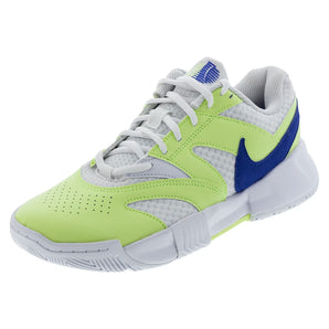 Women's Court Lite 4 Tennis Shoes White and Sapphire,Footwear,Nike,White/Sapphire,5,Tennis Express,FD6575-111copy