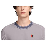 Men's Court Heritage Short Sleeve Tennis Top, Nike, Tennis Express, FN0318-H26-4