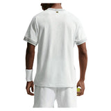 Men's Court Heritage Short Sleeve Tennis Top-Apparel-Nike-FN0318-U26-394-4-Tennis Express