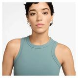 Women's One Fitted Dri-FIT Cropped Tennis Tank Top-Apparel-Nike-FN2806-017_3-Tennis Express