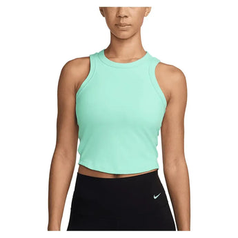 Women's One Fitted Dri-FIT Cropped Tennis Tank Top-Apparel-Nike-FN2806-353-Tennis Express