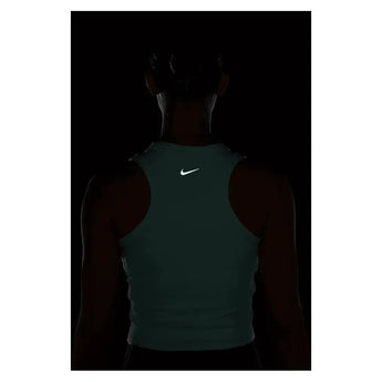 Women's One Fitted Dri-FIT Cropped Tennis Tank Top-Apparel-Nike-FN2806-353_4-Tennis Express