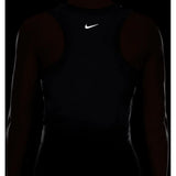 Women's One Fitted Dri-FIT Cropped Training Tank Midnight Navy-Apparel-Nike-FN2806-410B-2-Tennis Express