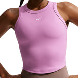 Women's One Fitted Dri-FIT Crop Training Tank-Apparel-Nike-FN2806-503-Tennis Express