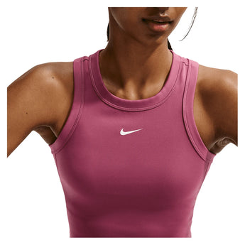 Women's One Fitted Dri-FIT Cropped Training Tank,Apparel,Nike,,,Tennis Express,FN2806-654_2