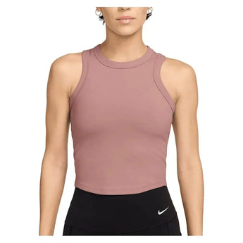 Women's One Fitted Dri-FIT Cropped Tennis Tank Top-Apparel-Nike-FN2806-F25-865-Tennis Express