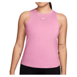 Women's One Classic Dri-FIT Training Tank,Apparel,Nike,621 Pink Rise/White,XS,Tennis Express,FN2808-621