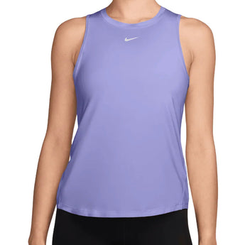 Women's One Classic Dri-FIT Training Tank, Nike, 580 Purple Pulse/White, Tennis Express, FN2808-H26-580-PURPLE-PULSE-WHITE-1