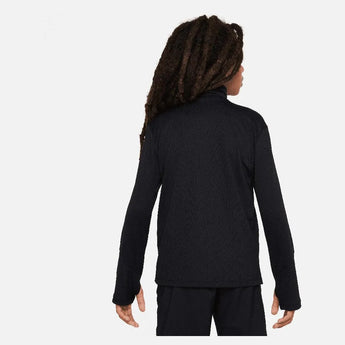 Boys' Dri-Fit Multi Long Sleeve Half Zip Tennis Top-Apparel-Nike-FN8375-010-Tennis Express