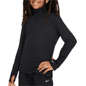 Boys' Dri-Fit Multi Long Sleeve Half Zip Tennis Top-Apparel-Nike-FN8375-010_b116383e-c9e0-401b-b7ac-730adc584bfe-Tennis Express