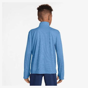 Boys' Dri-Fit Multi Long Sleeve Half Zip Tennis Top-Apparel-Nike-FN8375-489_1-Tennis Express
