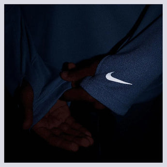 Boys' Dri-Fit Multi Long Sleeve Half Zip Tennis Top-Apparel-Nike-FN8375-489_3-Tennis Express