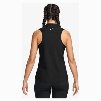 Women's Dri-Fit Victory Sleeveless Tennis Polo-Apparel-Nike-FQ1572-010_1-Tennis Express
