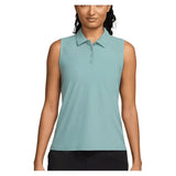Women's Dri-FIT Victory Sleeveless Tennis Polo Cannon and White-Apparel-Nike-FQ1572-017-Tennis Express