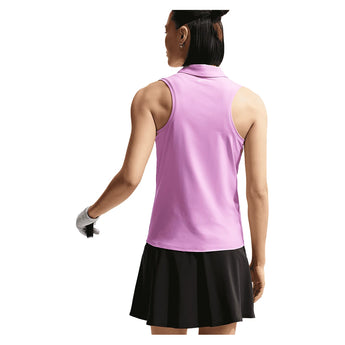 Women's Dri-FIT Victory Sleeveless Tennis Polo-Apparel-Nike-FQ1572-503_3-Tennis Express