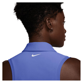 Women's Dri-FIT Victory Sleeveless Tennis Polo-Apparel-Nike-FQ1572-570_3-Tennis Express