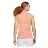 Women's Dri-Fit Victory Sleeveless Striped Tennis Polo-Apparel-Nike-FQ1824-844U2-1-Tennis Express