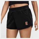 Womens Heritage Mid-Rise Tennis Shorts Black-Apparel-Nike-FQ2282-010F24-Tennis Express