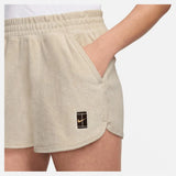 Women's Court Heritage Mid-Rise French Terry Tennis Shorts-Apparel-Nike-FQ2282-104_20b655eb-4eaf-4384-981d-4b8fb0a3fd85-Tennis Express