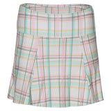 Women's Perfect Swing Tennis Skort Sorbet Plaid,Apparel,Bobbe,Sorbet Plaid,XS,Tennis Express,FR-PSS-2105