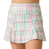 Women's Perfect Swing Tennis Skort Sorbet Plaid,Apparel,Bobbe,Sorbet Plaid,XS,Tennis Express,FR-PSS-2105_bfe74611-ed37-4354-bdb2-f770705b1faf