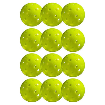 X-40 Outdoor Pickleballs 12 Pack Optic-Balls-Franklin Sports-FS52828X-1-2-[Sku]-Tennis Express