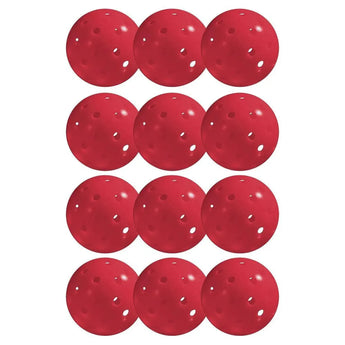 X-40 Outdoor Pickleballs 12 Pack Pink-Balls-Franklin Sports-FS52830X-1-Tennis Express