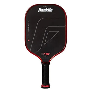C45 Tempo 14mm Pickleball Paddle Red-Racquets-Franklin Sports-FS59236-Tennis Express
