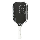 Fuze VantaGrit Elongated 14mm Pickleball Paddle Black and White, Holbrook, Tennis Express, FUZE-V-E-14-2