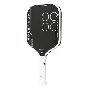 Fuze VantaGrit Widebody 16mm Pickleball Paddle Black and White, Holbrook, Tennis Express, FUZE-V-W-16-1