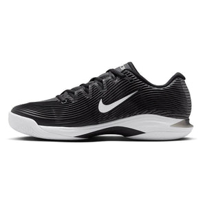 Men's Zoom Vapor 12 Tennis Shoes Black and White-Footwear-Nike-FV5552-001-3-Tennis Express