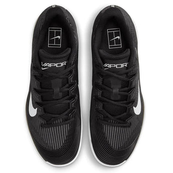 Men's Zoom Vapor 12 Tennis Shoes Black and White-Footwear-Nike-FV5552-001-6-Tennis Express
