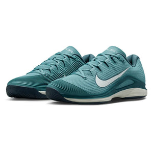 Men's Zoom Vapor 12 Tennis Shoes Smokey Blue and White,Footwear,Nike,Smokey Blue/White,6,Tennis Express,FV5552-002F26-y