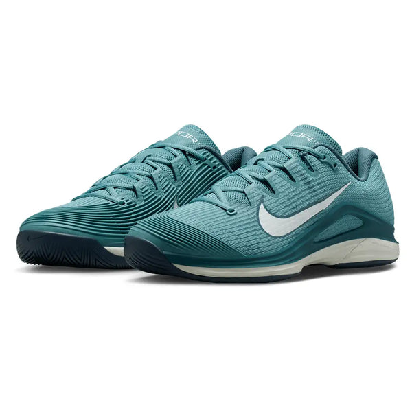 Men's Zoom Vapor 12 Tennis Shoes Smokey Blue and White,Footwear,Nike,Smokey Blue/White,6,Tennis Express,FV5552-002F26-y