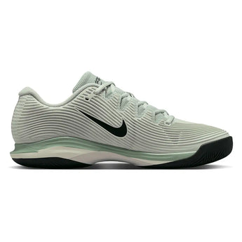 Men's Zoom Vapor 12 Tennis Shoes Light Silver and Black-Footwear-Nike-FV5552-003-2-Tennis Express